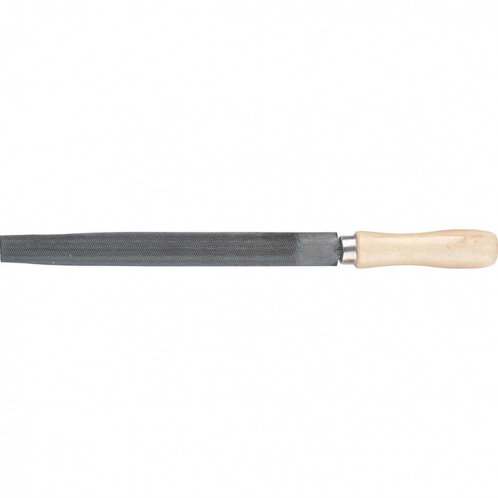 Напильник полукруглый, 150 мм, деревянная ручка Сибртех Напильники полукруглые фото, изображение