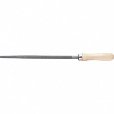 Напильник круглый, 150 мм, деревянная ручка Сибртех Напильники круглые фото, изображение