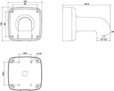 Dahua DH-PFB302S Кронштейны фото, изображение